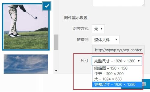 WordPress图片设置技巧