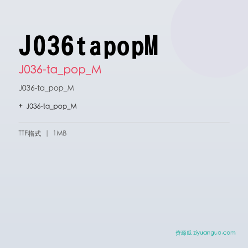 J036tapopM – J036-ta_pop_M