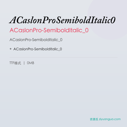 ACaslonProSemiboldItalic0 – ACaslonPro-SemiboldItalic_0