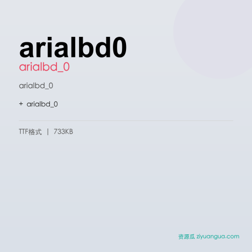arialbd0 – arialbd_0