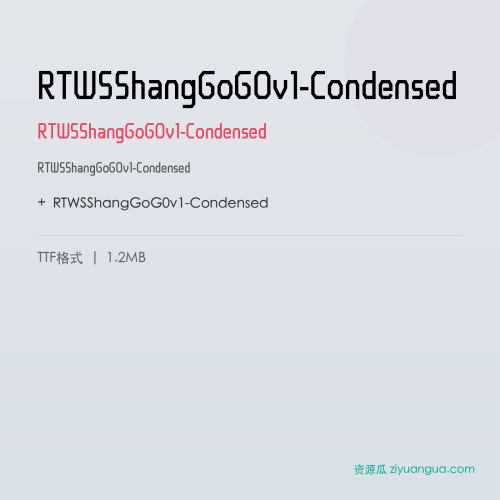 RTWSShangGoG0v1-Condensed – RTWSShangGoG0v1-Condensed