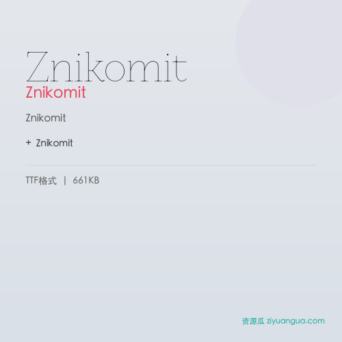 Znikomit – Znikomit